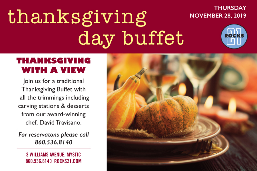 Thanksgiving Day Buffet Inn At Mystic Hotel Mystic CT